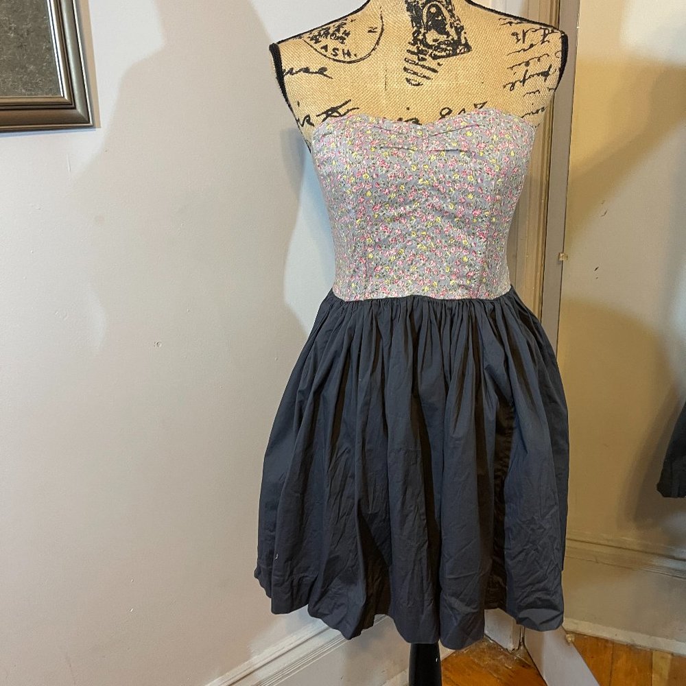 Anthropologie Maeve Addy Corset Dress